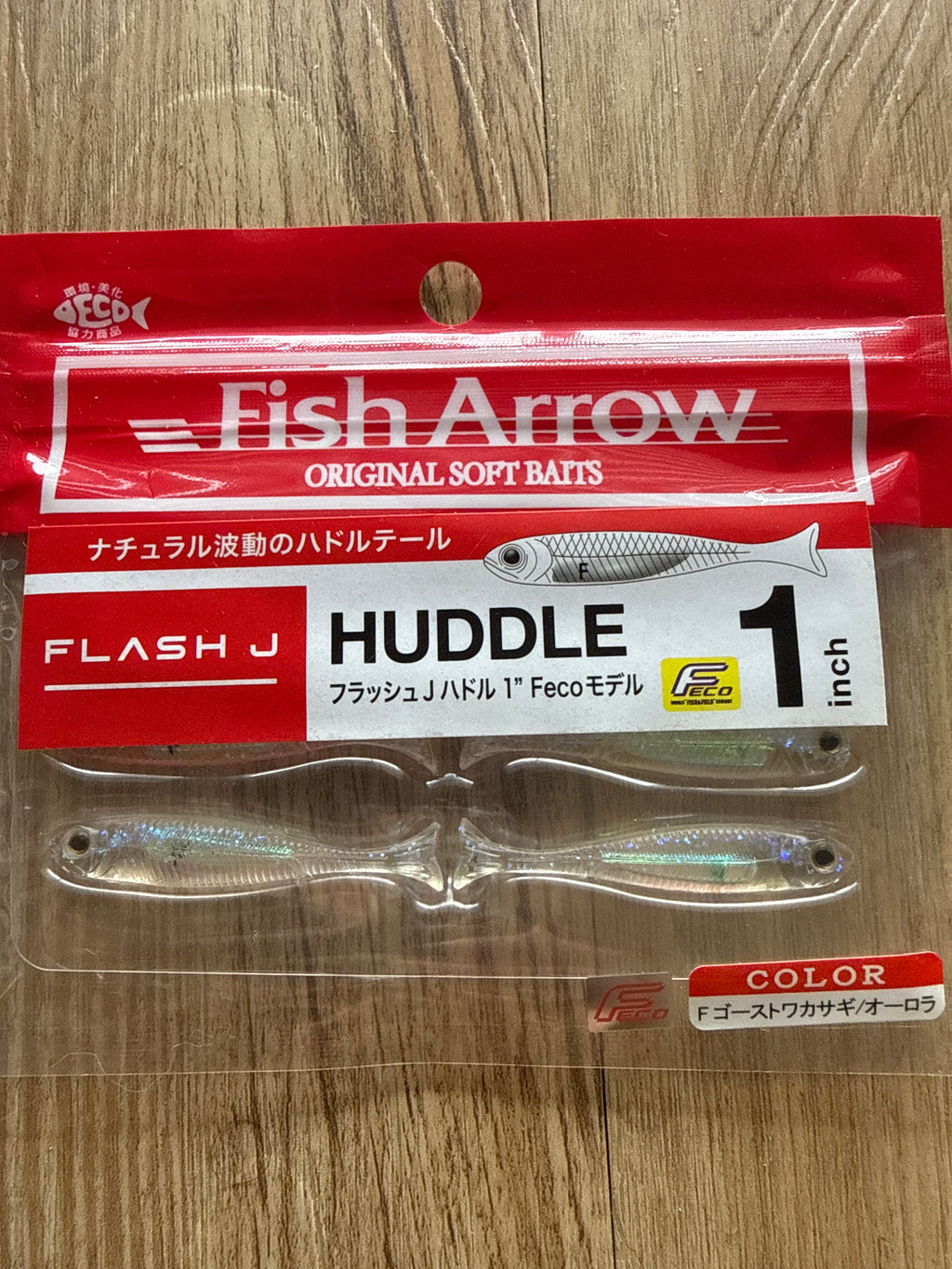 Fish Arrow Flash J Huddle 1 inch