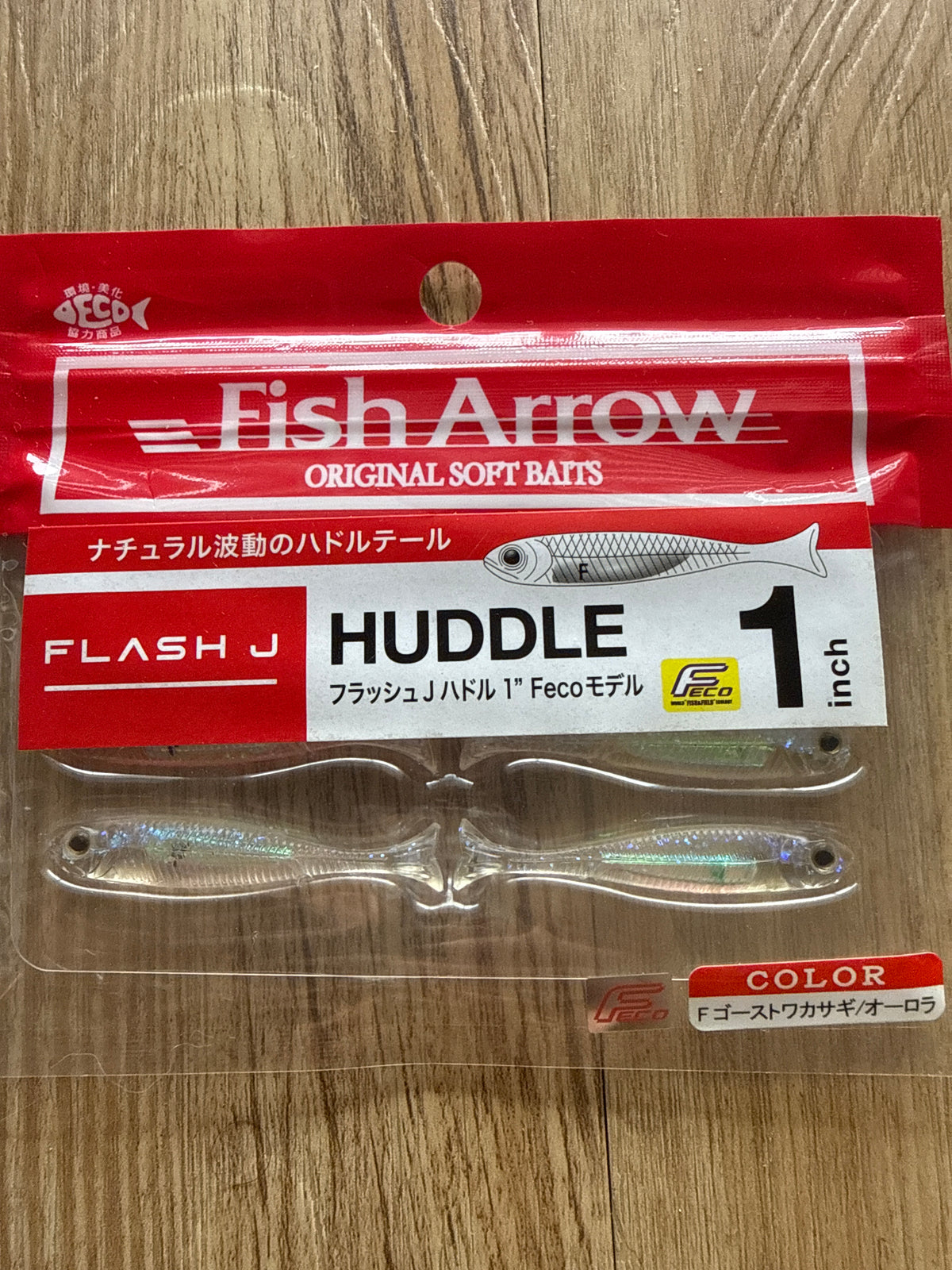 Fish Arrow Flash J Huddle 1 inch