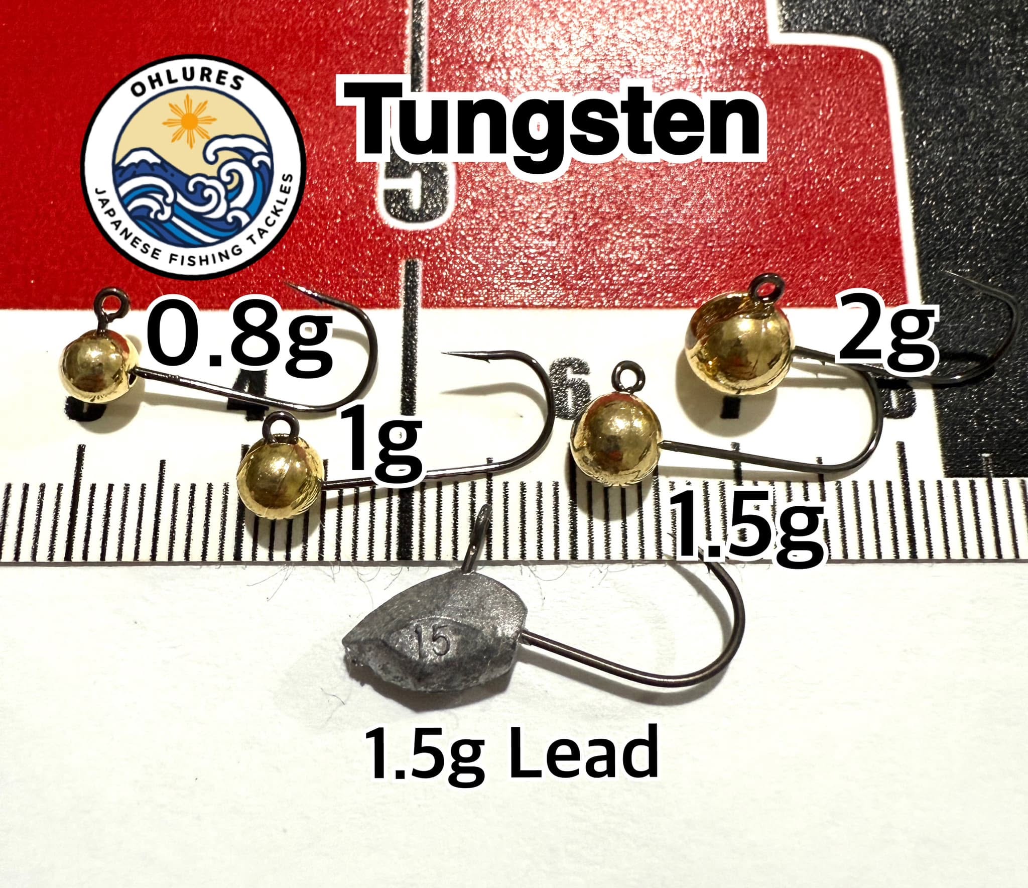 Tungsten Katana Jighead