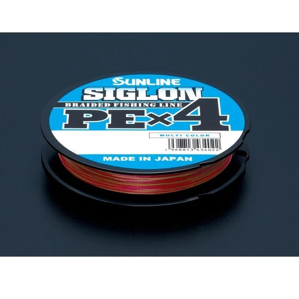 Siglon PE x 4 300m #3 Multicolor (10m x 5 colors)