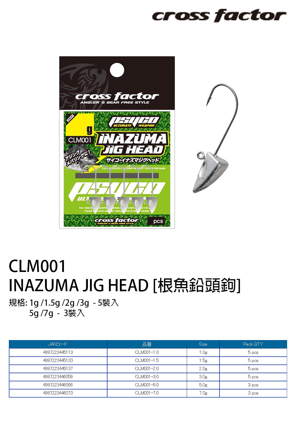 Spyco Inazuma Jighead