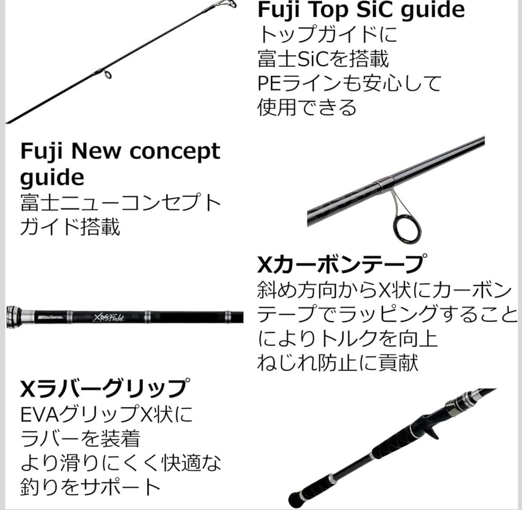 Abu Garcia XrossField XSFC-502UL RO-066