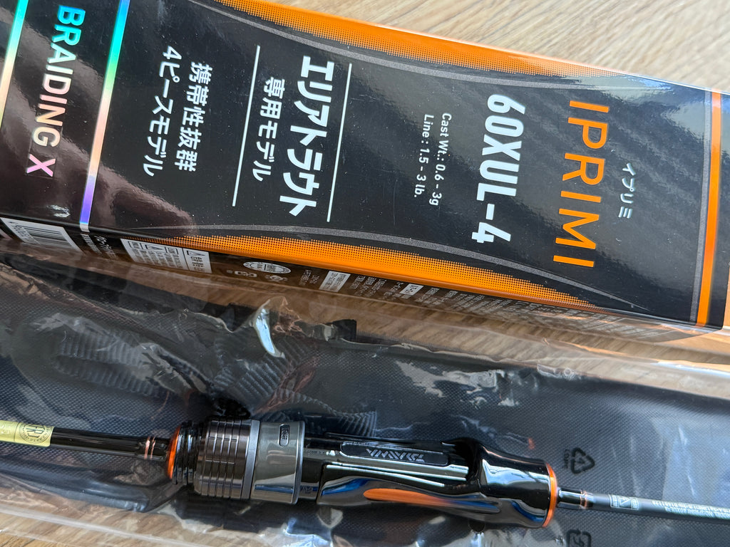 IPRIMI 60XUL-4 Travel Light game rod