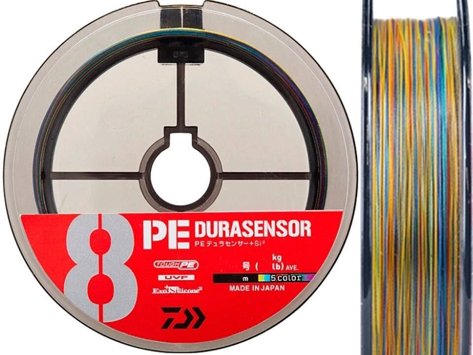 Daiwa Fishing PE Line UVF PE DURASENSOR×8＋Si² 300m #3-49 lb 5 Colors